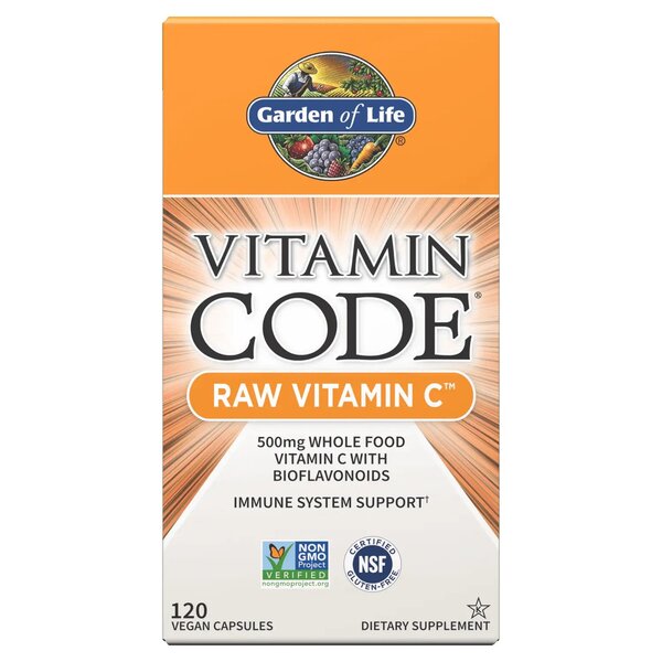 Garden of Life Vitamin Code Raw Vitamin C - 120 vegan caps - Vitamins & Minerals at MySupplementShop by Garden of Life