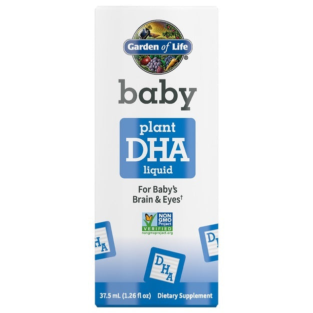 Garden of Life Baby Plant DHA Liquid - 37.5 ml. | High-Quality Health and Wellbeing | MySupplementShop.co.uk
