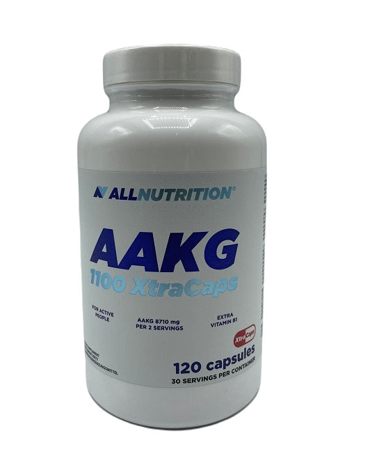 Allnutrition AAKG 1100 XtraCaps - 120 caps - Default Title - Amino Acids and BCAAs at MySupplementShop by Allnutrition