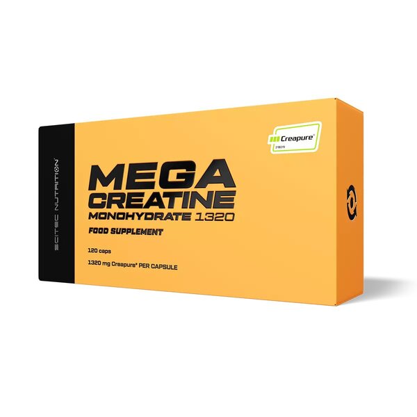 SciTec Mega Creatine 120 Capsules - Creatine Capsules at MySupplementShop by SciTec