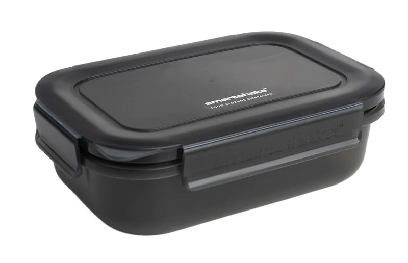 Food Storage Container, Black - 800 ml. by SmartShake at MYSUPPLEMENTSHOP.co.uk